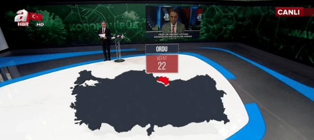 Canlı yayında açıkladılar! İşte il il koronaya verilen kayıp 24