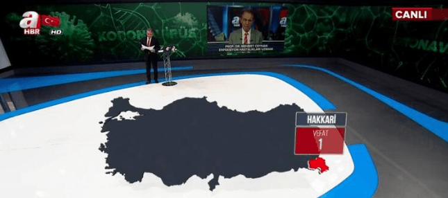 Canlı yayında açıkladılar! İşte il il koronaya verilen kayıp 44