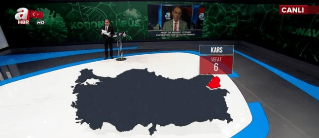 Canlı yayında açıkladılar! İşte il il koronaya verilen kayıp 50