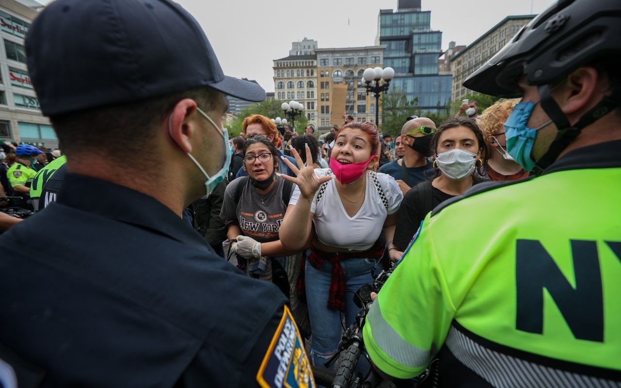 ABD'de sokaklar savaş alanına döndü 25