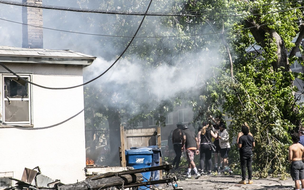 ABD'de sokaklar savaş alanına döndü 2