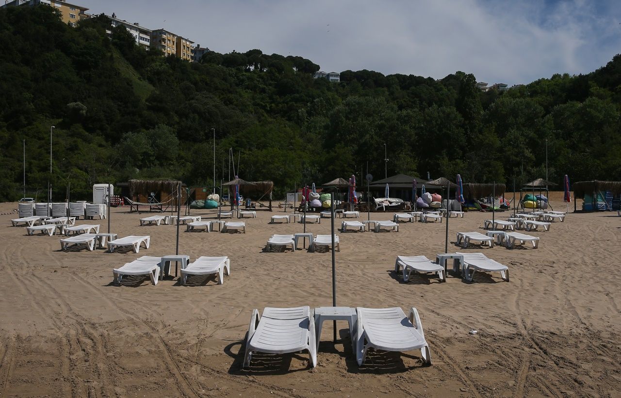 İstanbul plajları misafirlerini bekliyor... 6