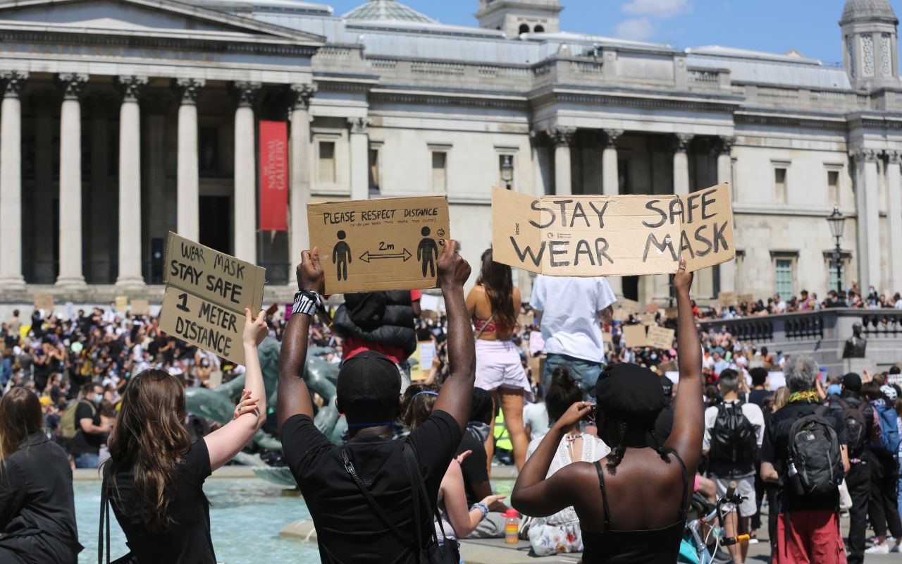 Londra'da binler ayaklandı 7