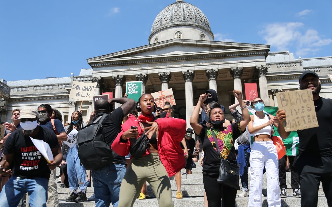 Londra'da binler ayaklandı 8
