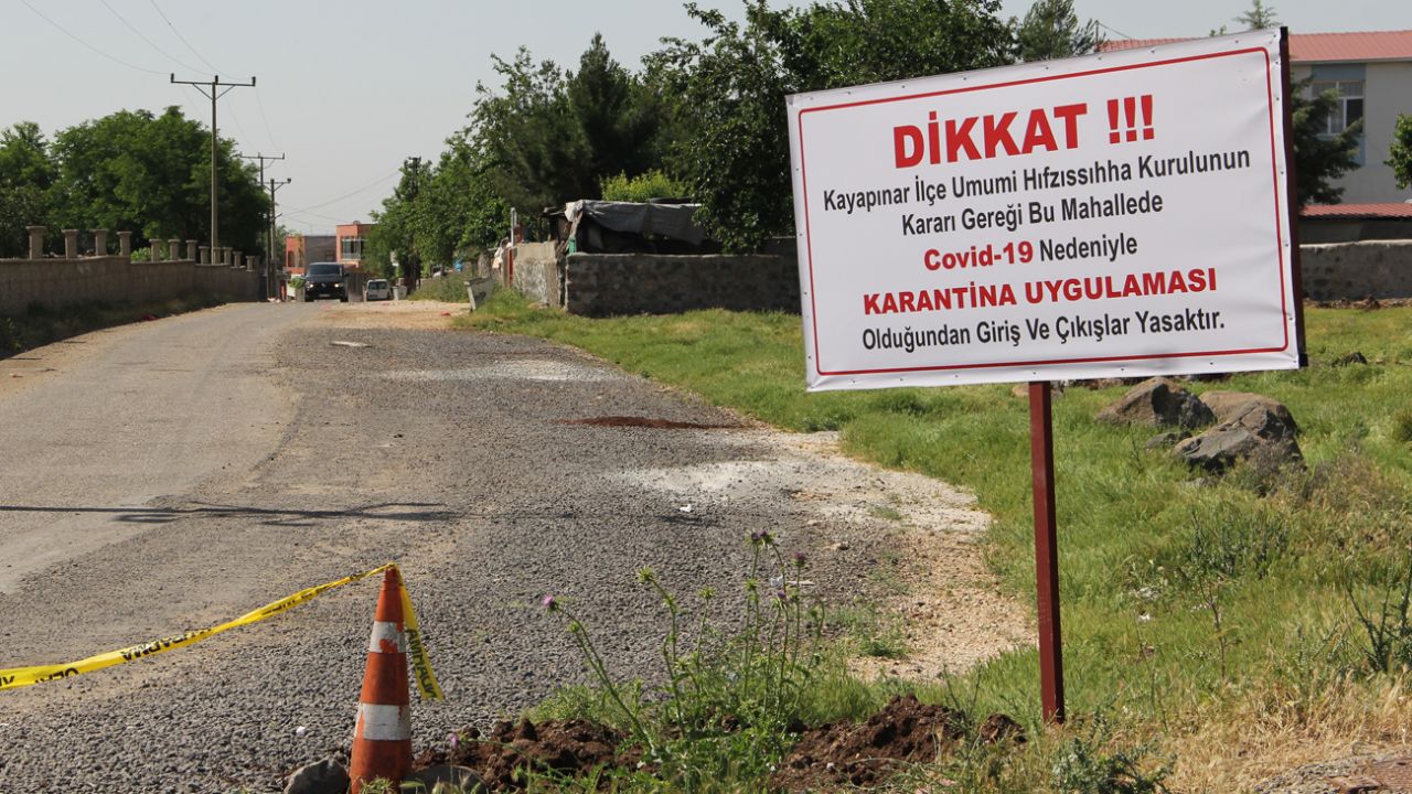 Geçmiş bayram kutlamasına gitti, 12 ev karantinaya alındı! Diyarbakır ve Gaziantep'te korona alarmı 14