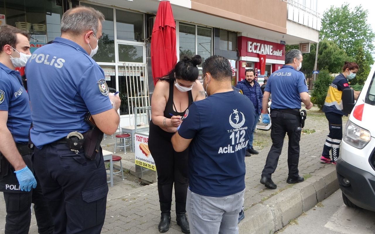 Yarı çıplak yola atladı, trafiği altüst etti! 7