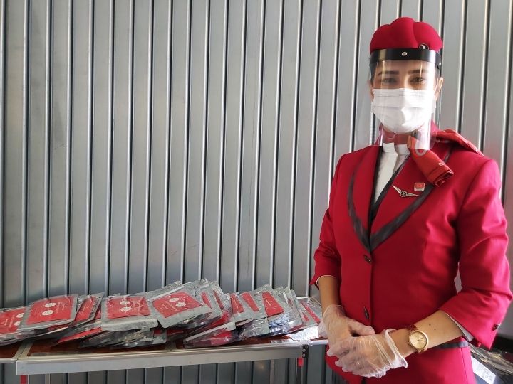 Türk Hava Yolları'ndan hijyen uzmanı ve hijyen seti hizmeti 2