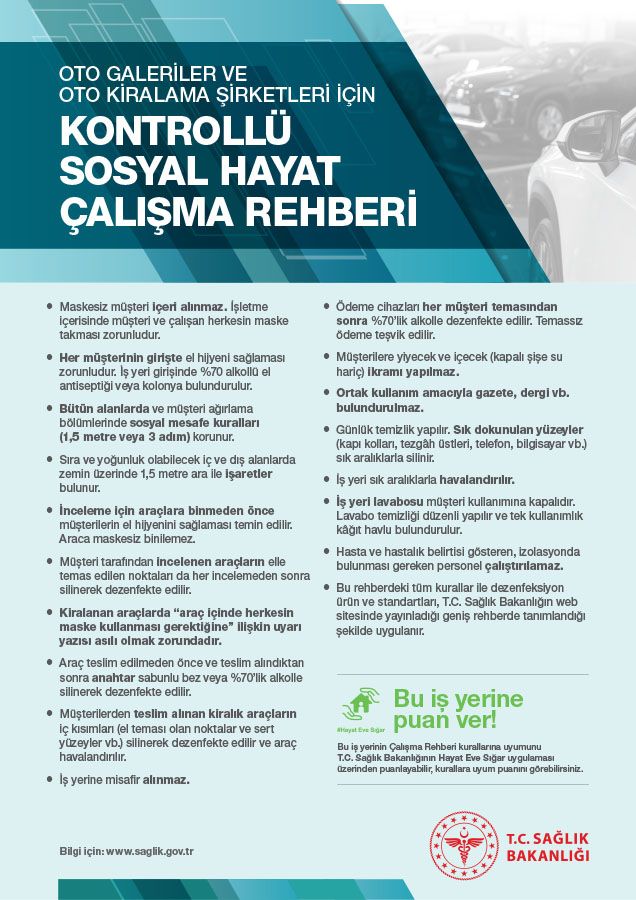 Her sektöre özel rehber afiş! 25