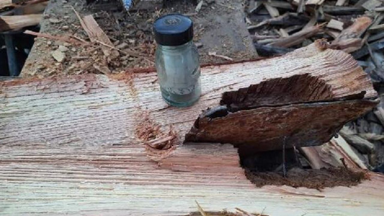 Çorum'da esrarengiz mektup! 43 yıl sonra çam odunun içinden çıktı 9