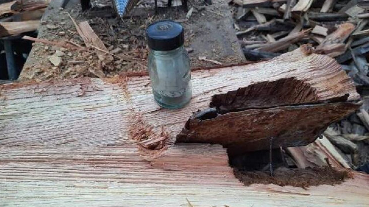 Çorum'da esrarengiz mektup! 43 yıl sonra çam odunun içinden çıktı 2