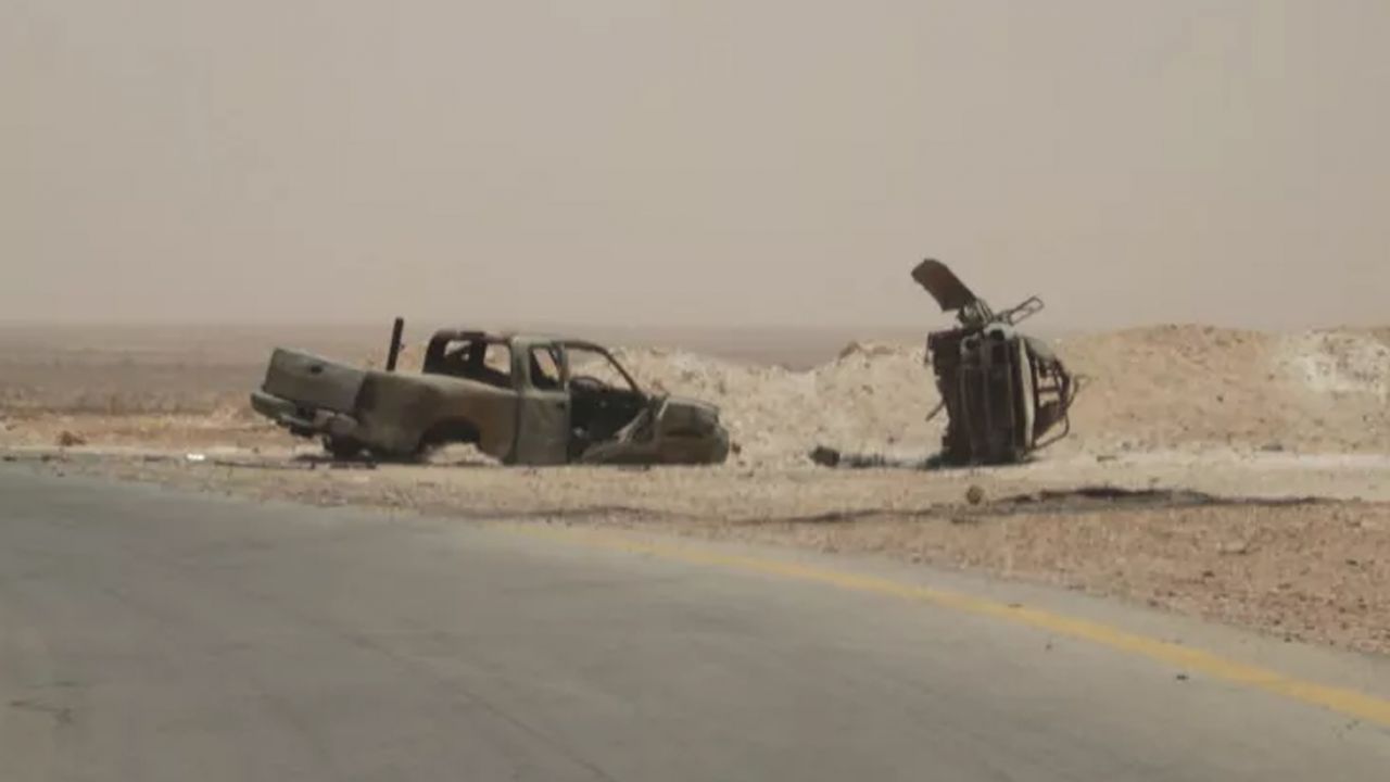 Libya ordusunun cephe hattındaki hazırlıkları böyle görüntülendi! 2