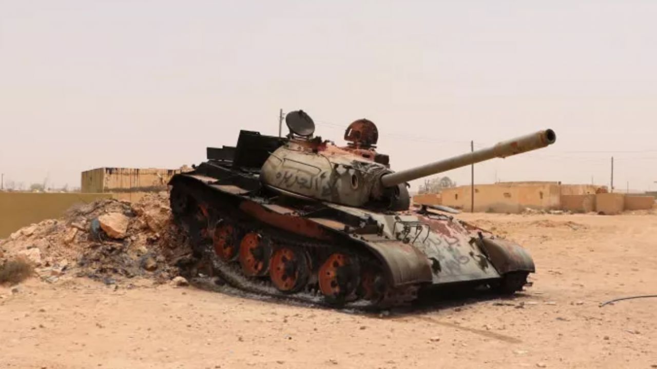 Libya ordusunun cephe hattındaki hazırlıkları böyle görüntülendi! 6