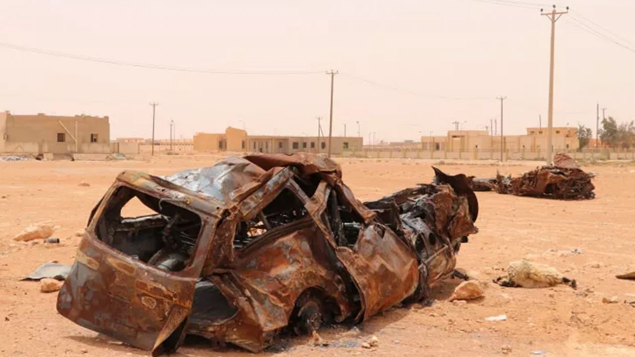 Libya ordusunun cephe hattındaki hazırlıkları böyle görüntülendi! 7