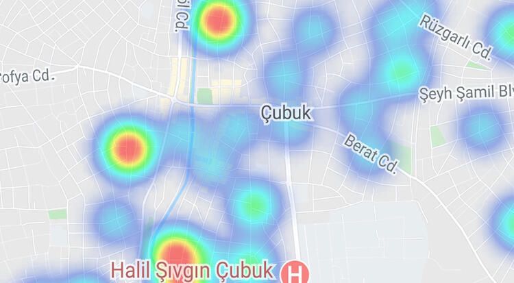 İşte ilçe ilçe Başkent'in korona haritası 8