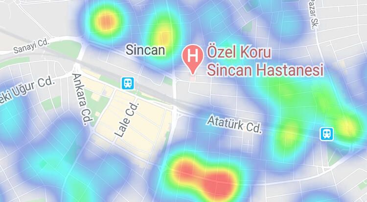 İşte ilçe ilçe Başkent'in korona haritası 21