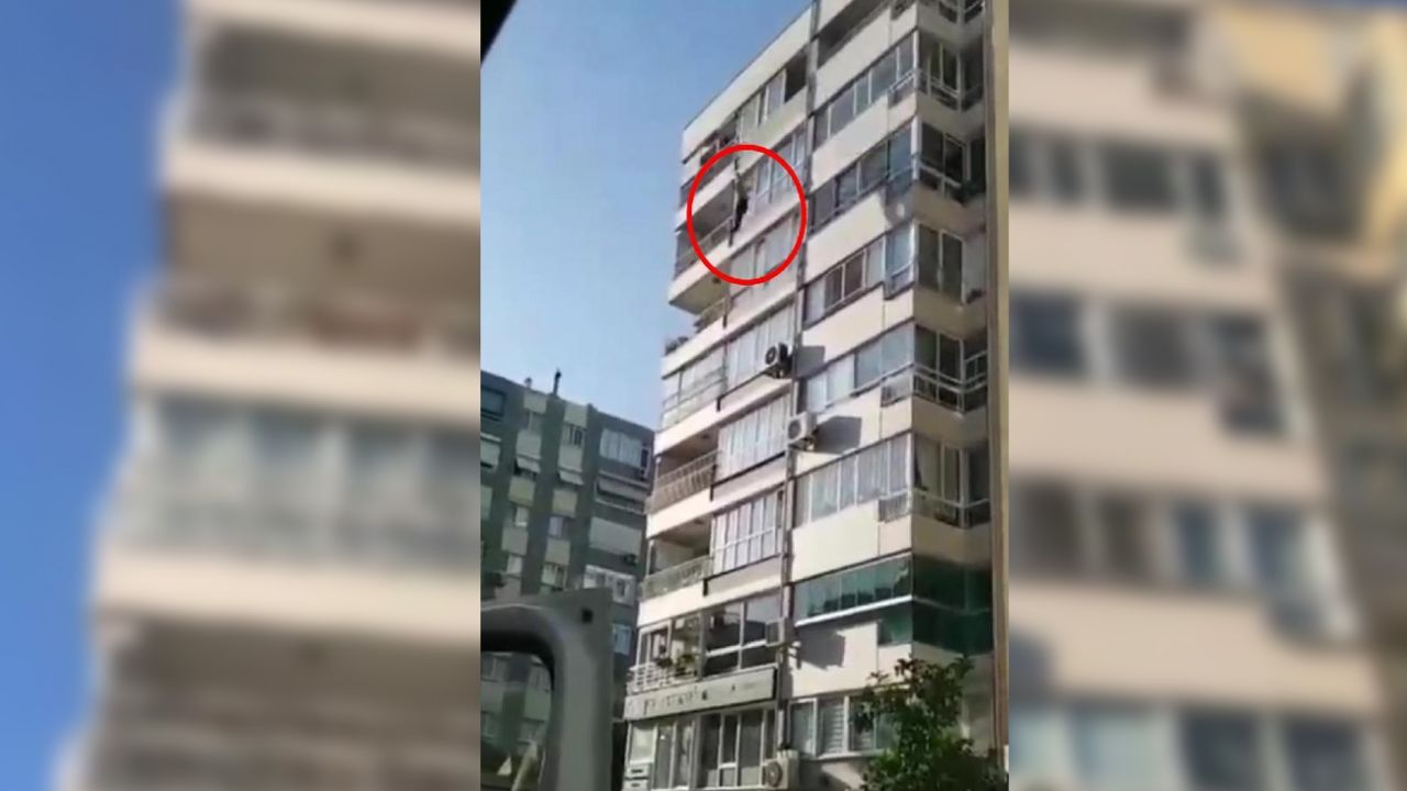 9. kattan kendini boşluğa bıraktı! 3