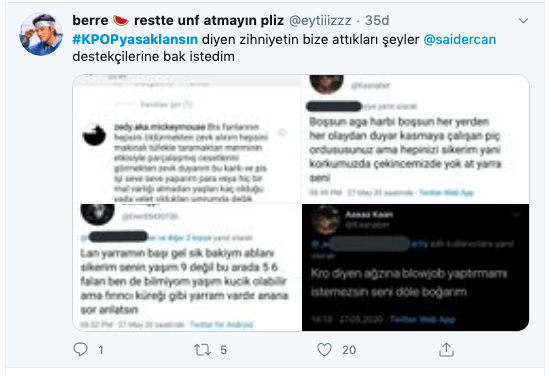 'KPOP yasaklansın' dedi Twitter'ı salladı! 8