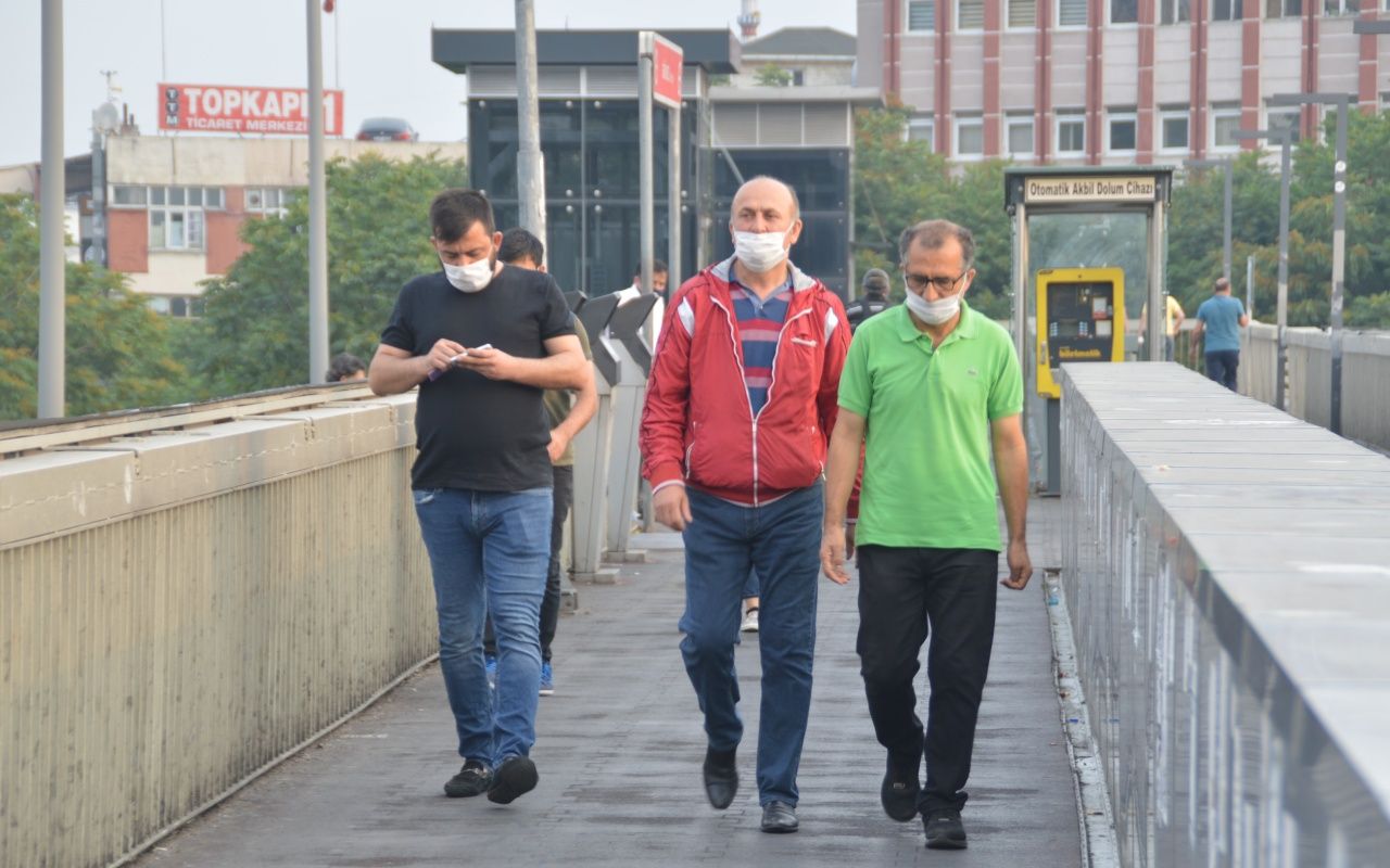 İstanbul'da zorunlu maskeli ilk sabah 3