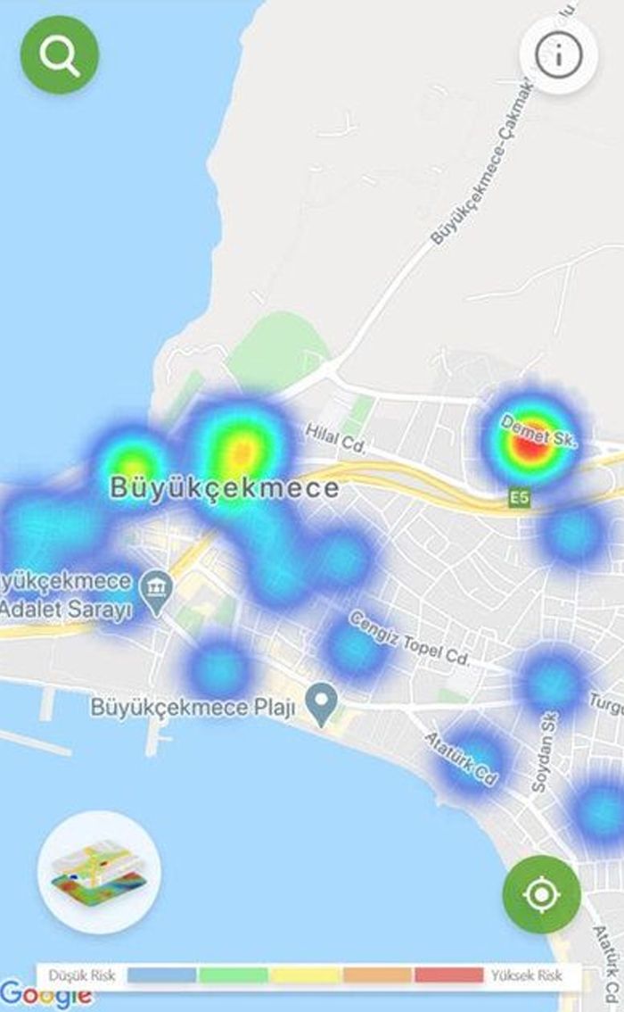 Koronavirüs yoğunluk haritası güncellendi! 12