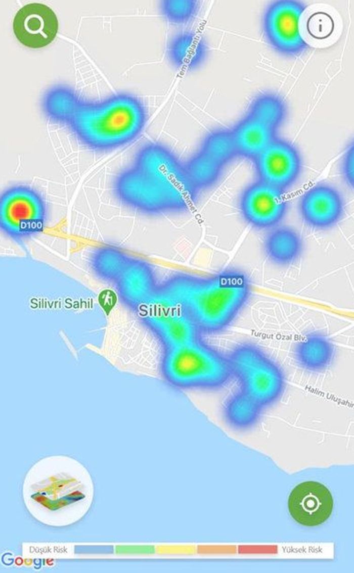 Koronavirüs yoğunluk haritası güncellendi! 14