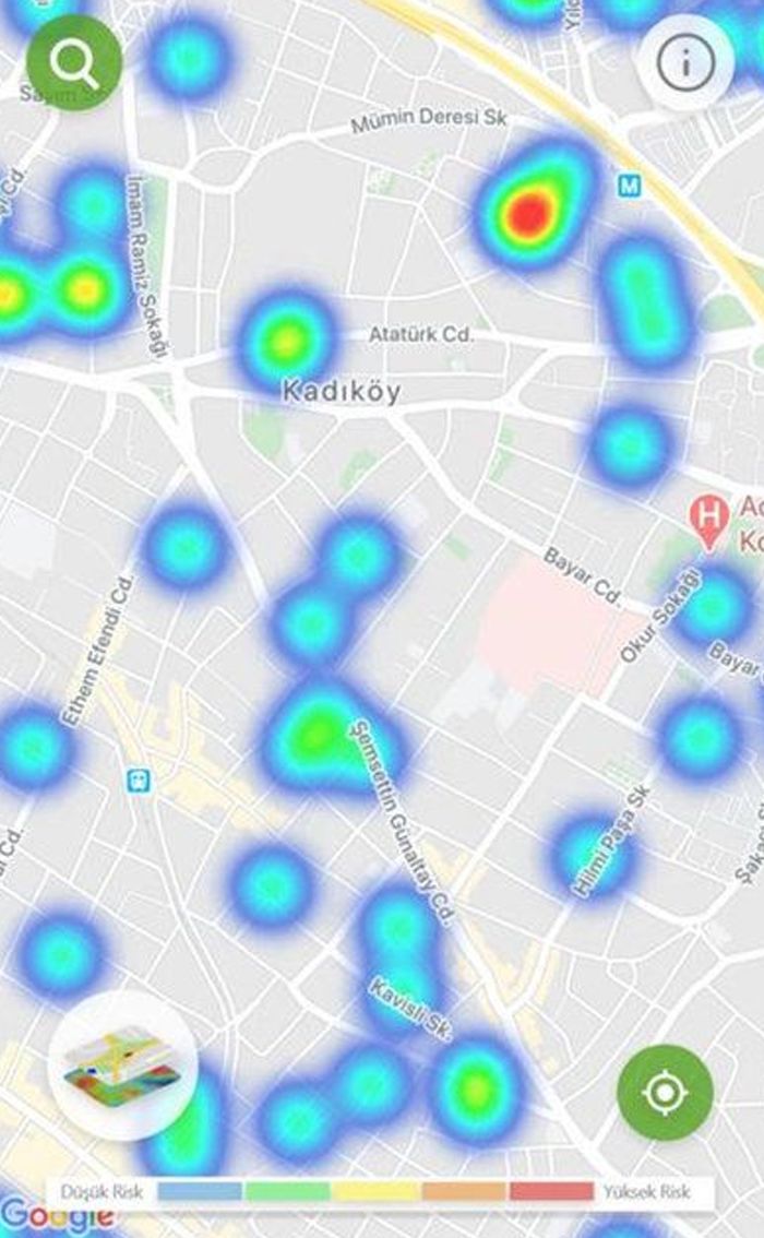 Koronavirüs yoğunluk haritası güncellendi! 19