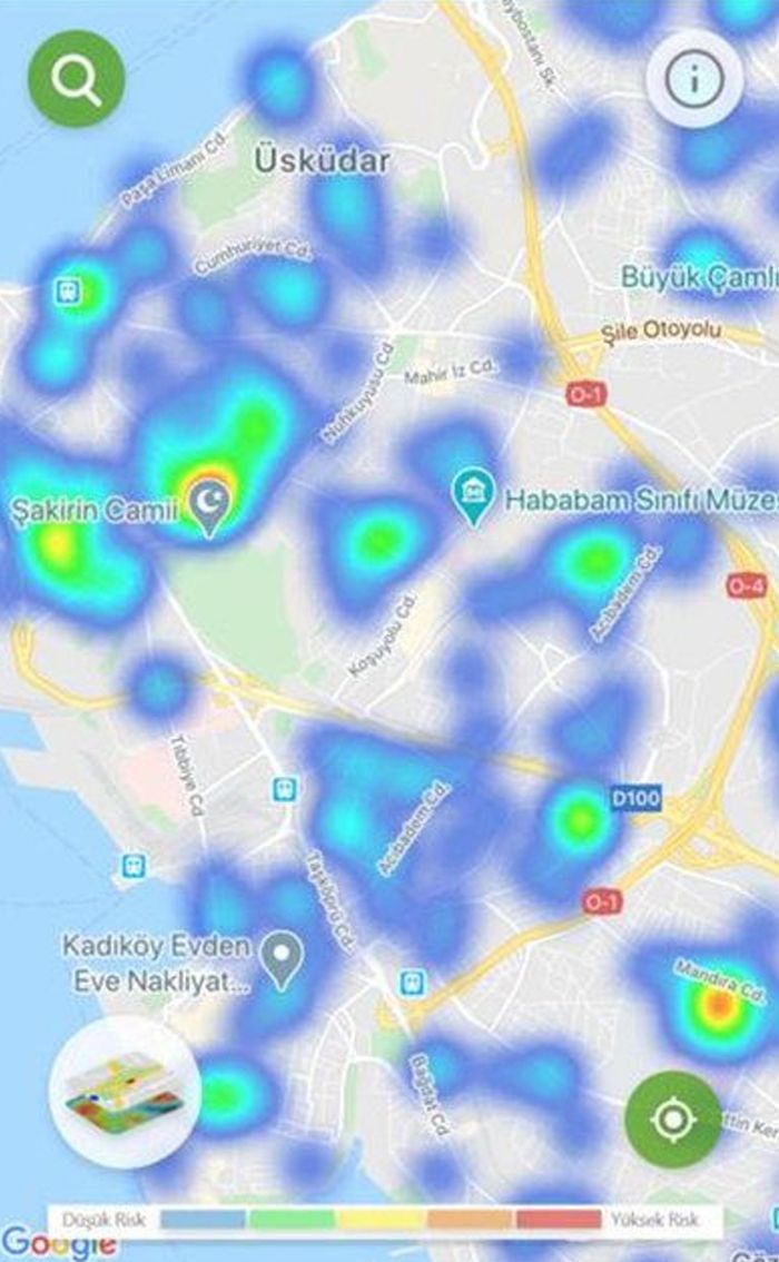 Koronavirüs yoğunluk haritası güncellendi! 20
