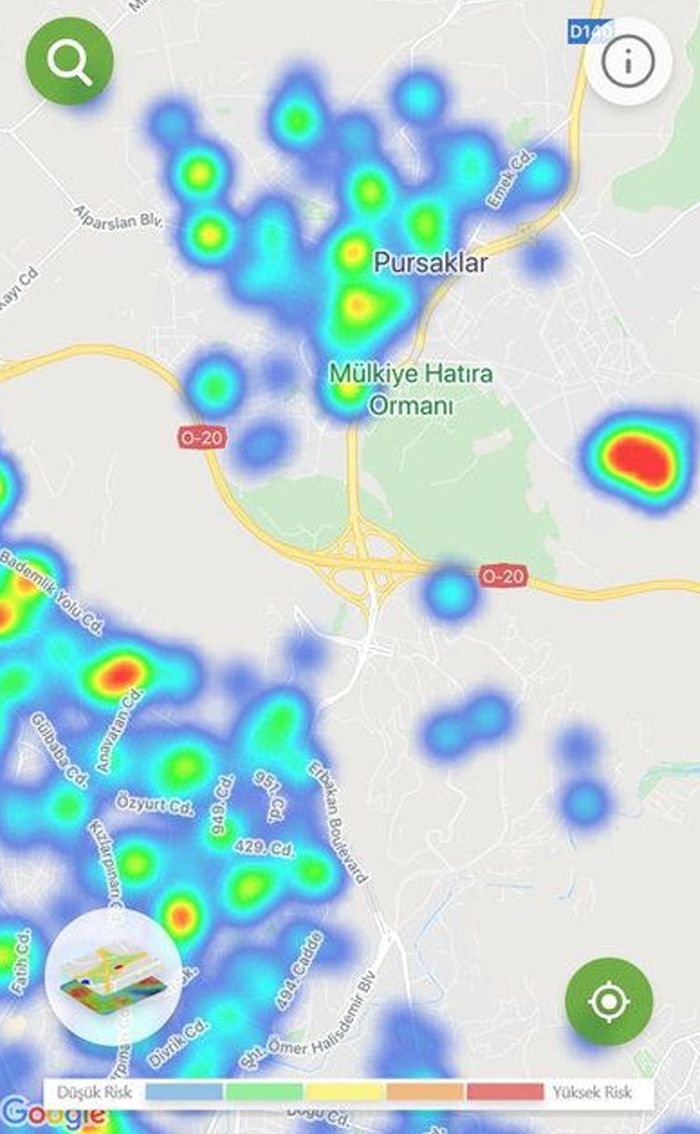 Koronavirüs yoğunluk haritası güncellendi! 25