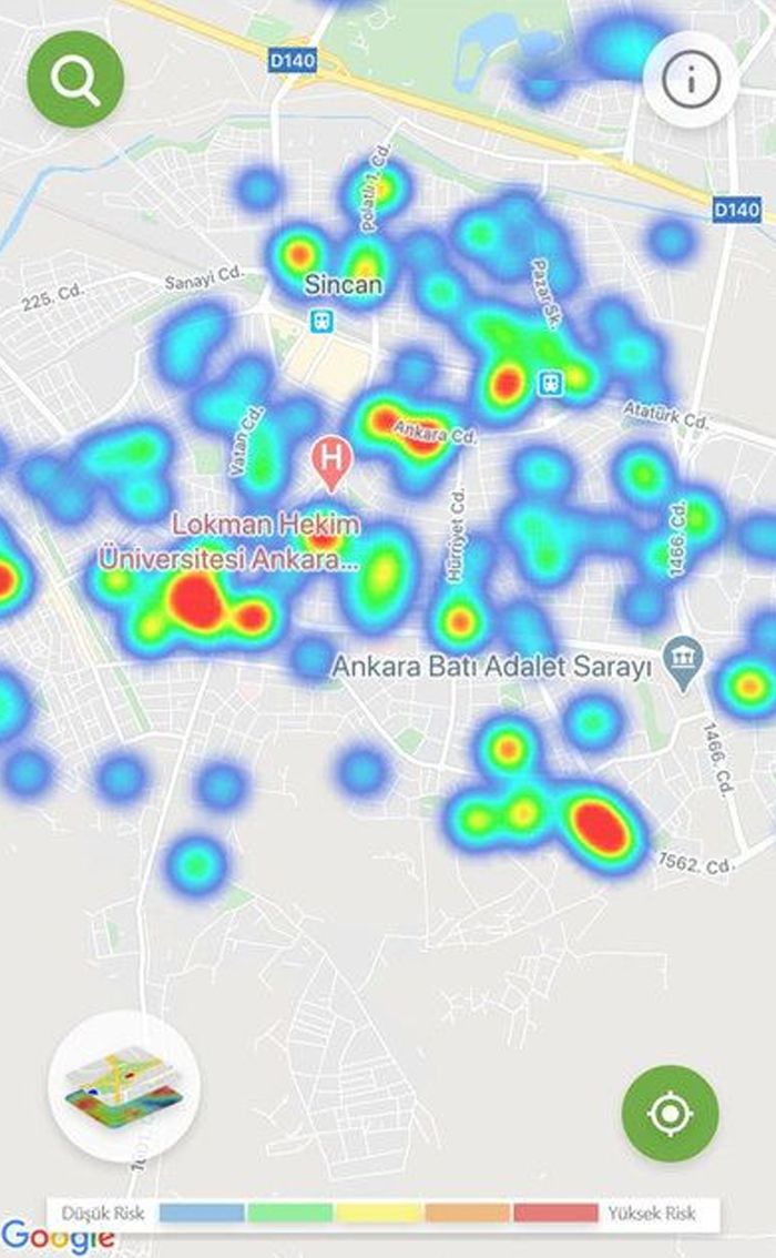 Koronavirüs yoğunluk haritası güncellendi! 27