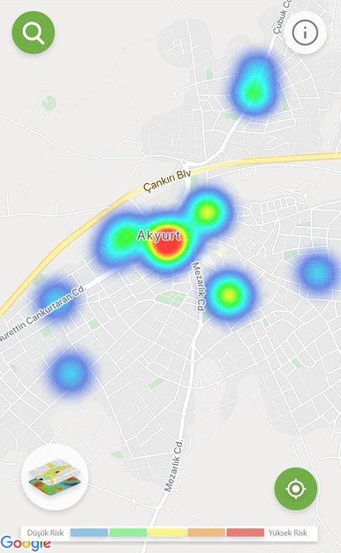 Koronavirüs yoğunluk haritası güncellendi! 29