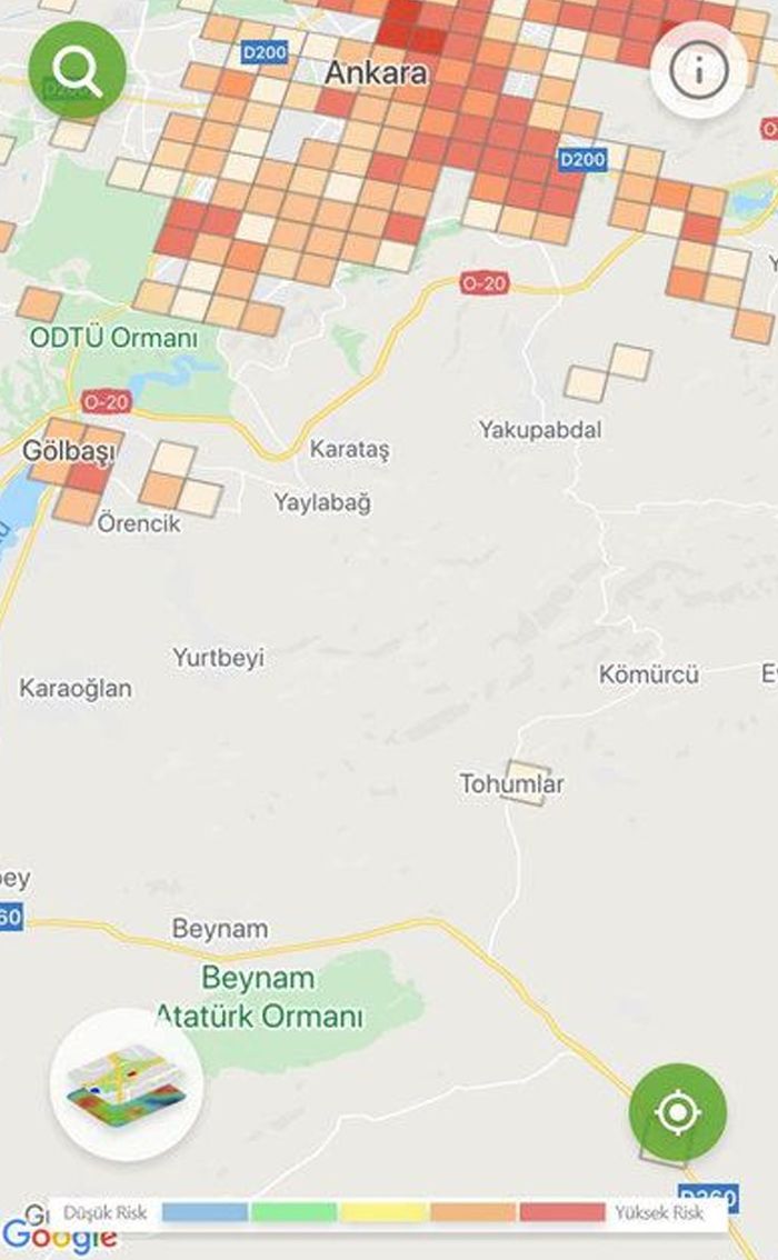 Koronavirüs yoğunluk haritası güncellendi! 34