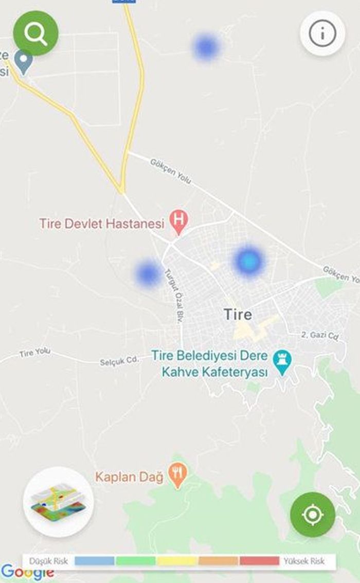 Koronavirüs yoğunluk haritası güncellendi! 36