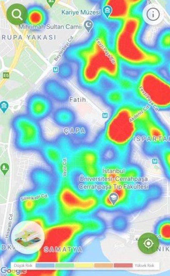 Koronavirüs yoğunluk haritası güncellendi! 4