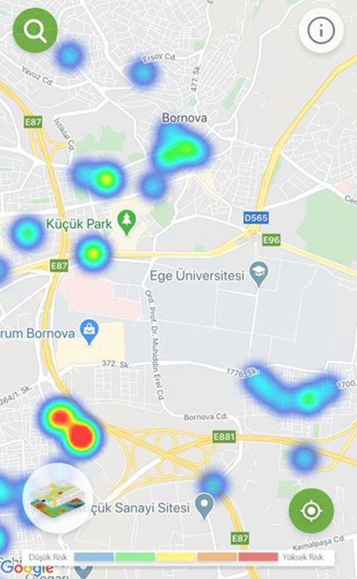 Koronavirüs yoğunluk haritası güncellendi! 41