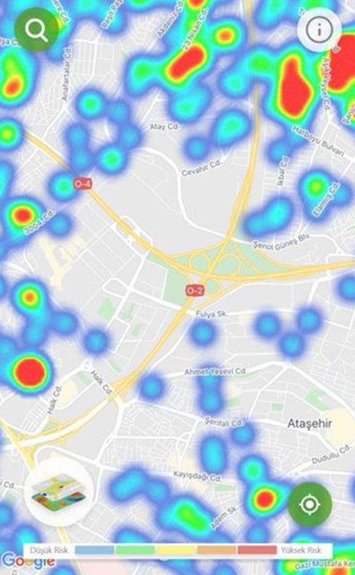 Koronavirüs yoğunluk haritası güncellendi! 7