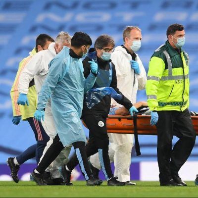 Manchester City'de sakatlık şoku! Oksijen maskesiyle hastaneye götürüldü 2