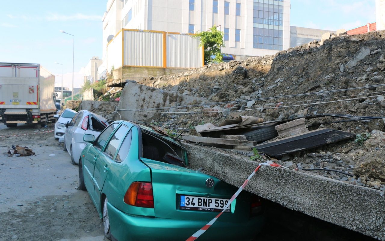 Araçlar kurtarılmayı bekliyor 4