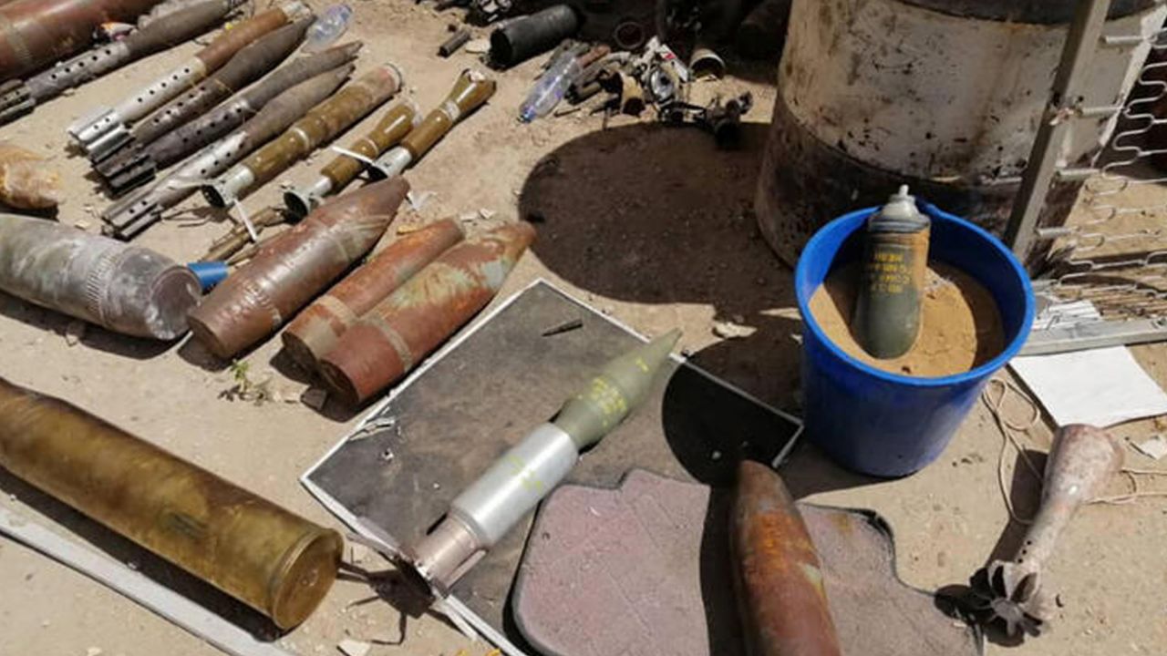 TSK, Libya'da sivillerin evlerine güvenli dönüşü için mayın imha çalışmalarını sürdürüyor 4