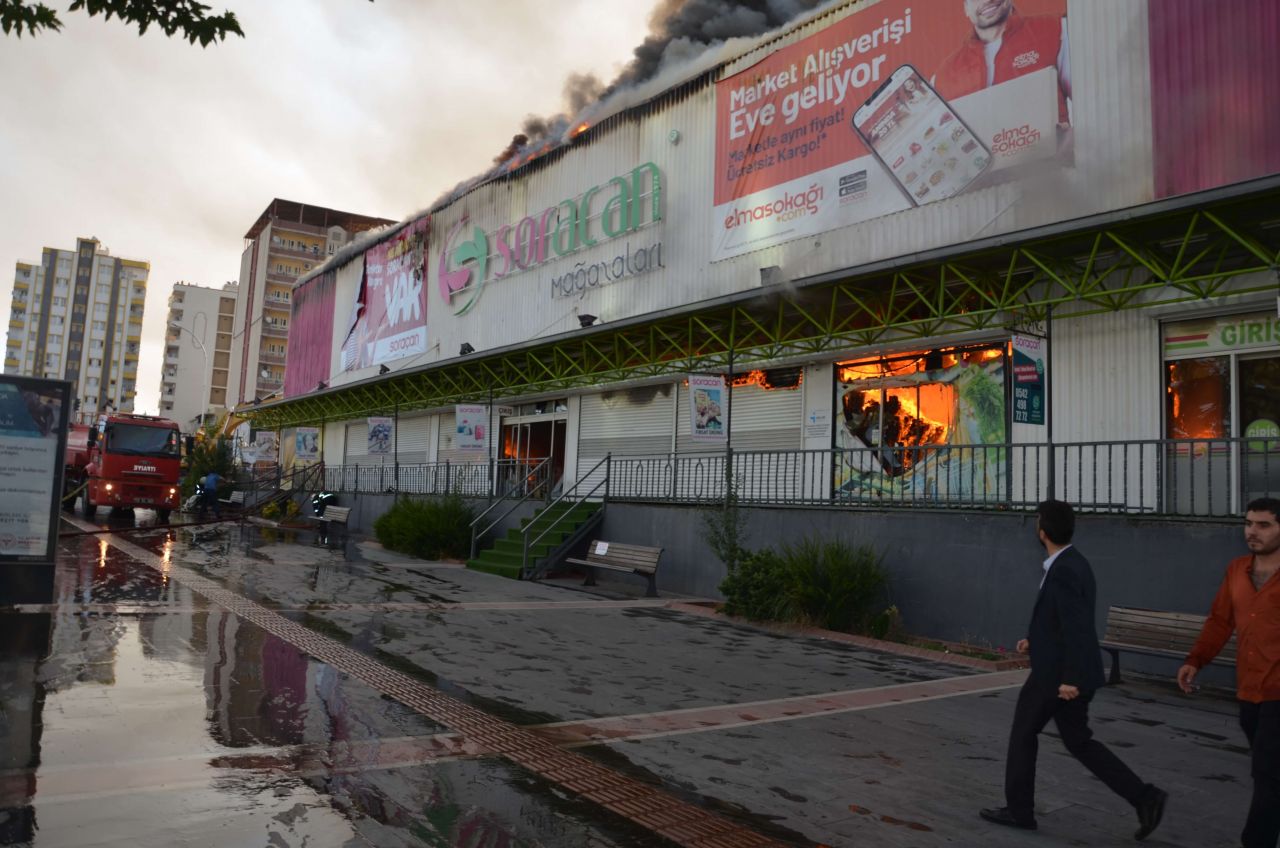 Batman'daki yangında büyük çapta maddi hasar var 2