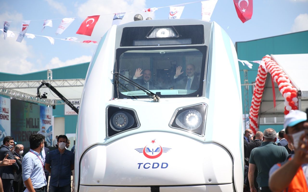 Yerli ve milli tren raylara indi! 14