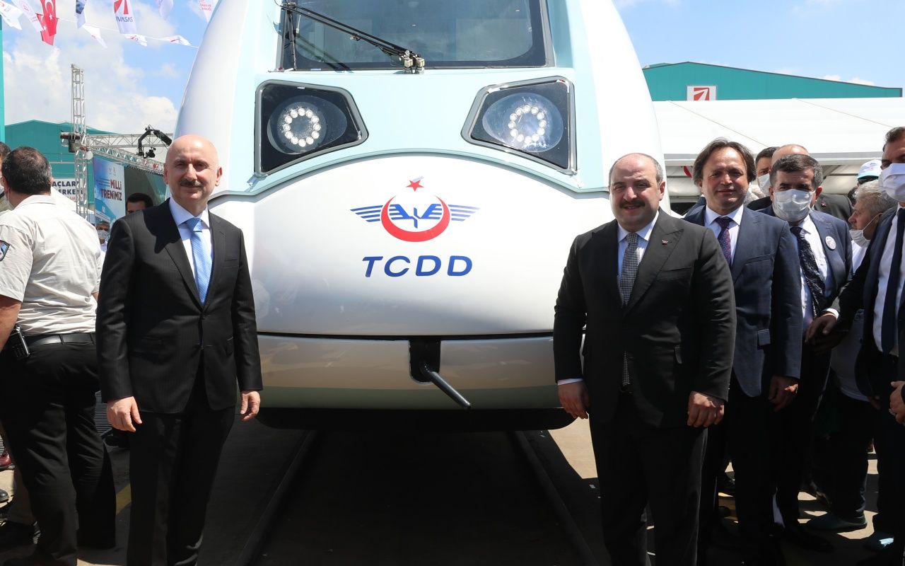 Yerli ve milli tren raylara indi! 3