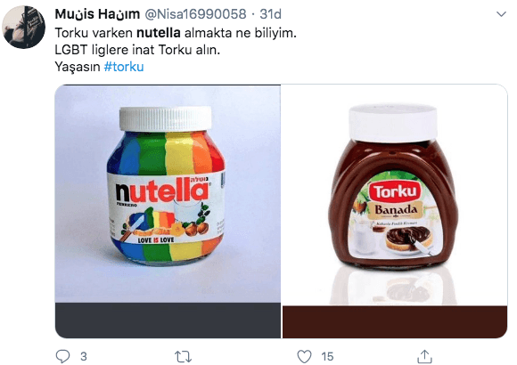 Pride Nutella sosyal medyayı ayaklandırdı 5