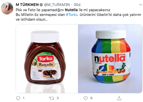Pride Nutella sosyal medyayı ayaklandırdı 2