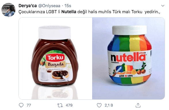 Pride Nutella sosyal medyayı ayaklandırdı 9