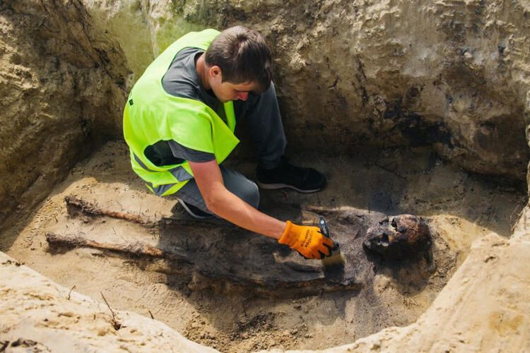 Yol yapımı sırasında tesadüfen 115 iskelet bulundu! 5