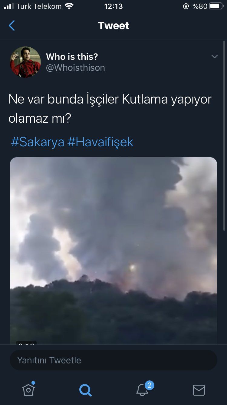 Patlama sonrası iğrenç sözler 1