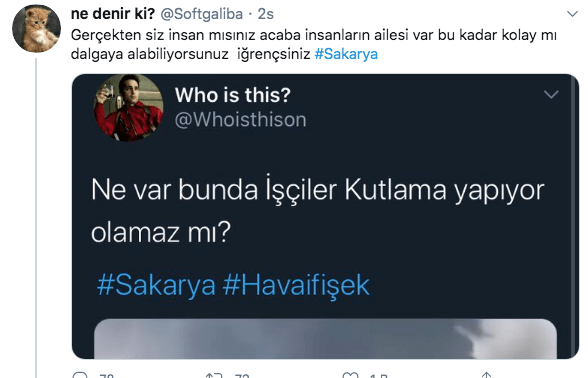 Patlama sonrası iğrenç sözler 6