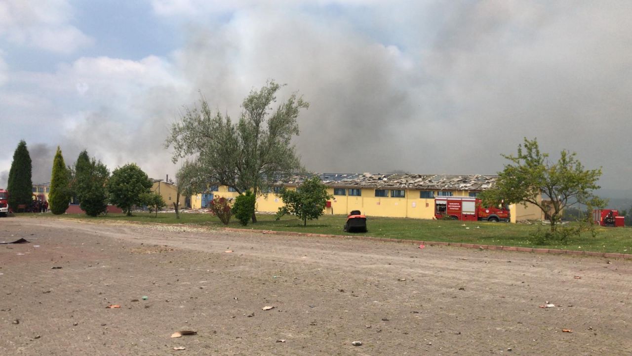 Sakarya'daki patlama sonrası yaşananlar 11