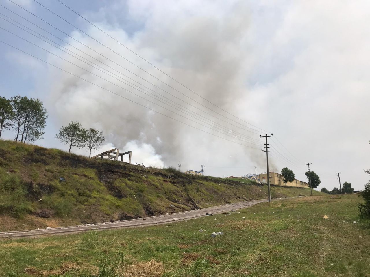Sakarya'daki patlama sonrası yaşananlar 12