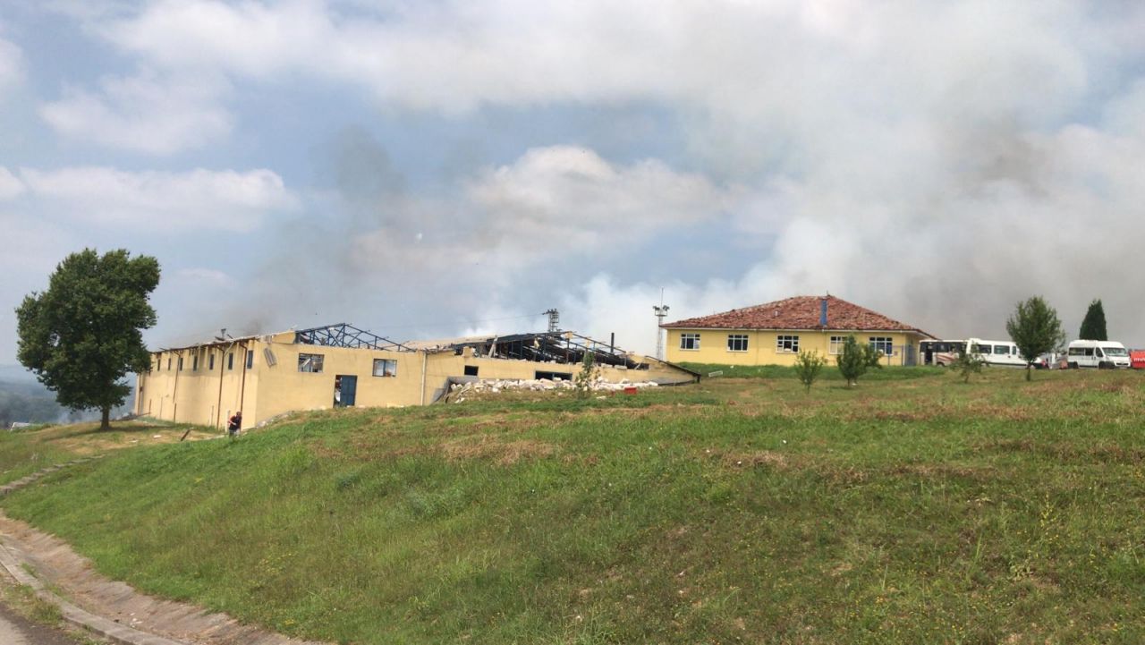 Sakarya'daki patlama sonrası yaşananlar 15