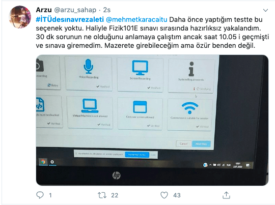 İTÜ'de öğrencileri isyan ettiren sınav 16